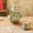 Green, variant on 20 Piece Golden Trim Floral Porcelain Tea Set with 700ml Teapot and Metal Holder