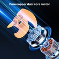 thumbnail image 3 of Car Folding Fan Car Fan Multi-angle Rotatable Powerful High Speed Dual Head Design Ultra-quiet Fan for Personal Air Conditioning Cars Adjustable Car, 3 of 8
