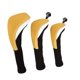 thumbnail image 5 of Fundas para cabezas de palos de golf Fundas para palos de golf Exclusivas para la protección del driver Fácil de usar Amarillo, 5 of 8
