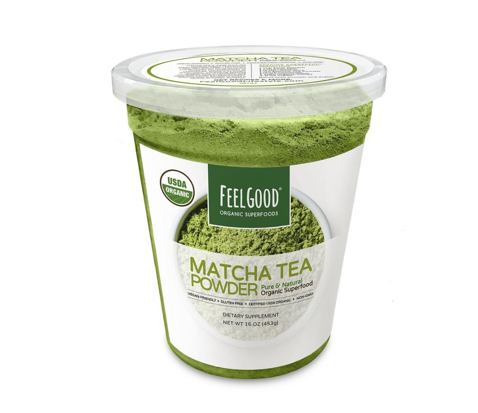 Feel Good Organic Matcha Tea Powder, 16 oz.