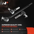 thumbnail image 4 of A-Premium 9Pcs Front Kit, Inner Outer Tie Rod End & Adjusting Sleeve, Ball Joint, Compatible with Ford F-150 1987 1988 1989 1990 1991 1992 1993 1994 1995 1996 RWD, 4 of 9