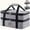 Gray, variant on Norcho Double Decker Casserole Carrier, Expandable, Fits 9"x13" Dish, Purple