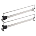 thumbnail image 1 of 2Pcs Telescopic Clothes Rods Retractable Pull-Out Hanger for Closets Adjustable, 1 of 10