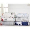 thumbnail image 4 of Great Bay Home Velvet Plush Holiday Printed Bed Blanket (Twin, Snowman), 4 of 6
