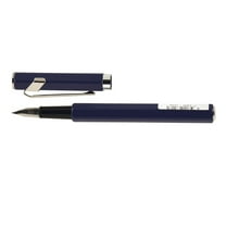 Caran d'Ache 849 Fountain Pen, Blue Aluminum Body, Nib Broad (843.159)
