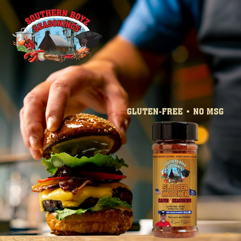 Southern Boyz Outdoors, Slobber Knocker Rub & Seasoning, Gluten