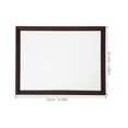 thumbnail image 2 of CATIEBYE Football Shirt Frame Display Case Coffee Wooden Shadow Box for Signed Memorabilia Presentation, 2 of 8