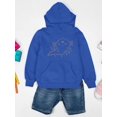 thumbnail image 3 of Mystical Baby Axolotl Hoodie Juniors -Image by Shutterstock,  Medium, 3 of 4