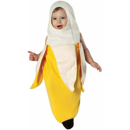 Peeled Banana Bunting Infant Halloween Costume - Walmart.com