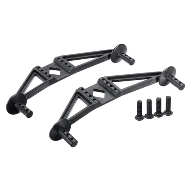 Paquete de 2 de montaje para carrocería de coche, soportes de soporte de carcasa para Jlb Racing Cheetah 1:10 RC Car Monster Truck Upgrades