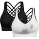 thumbnail image 1 of Padded Strappy Sports Bras For Women-activewear Tops For Yoga, 1 of 5