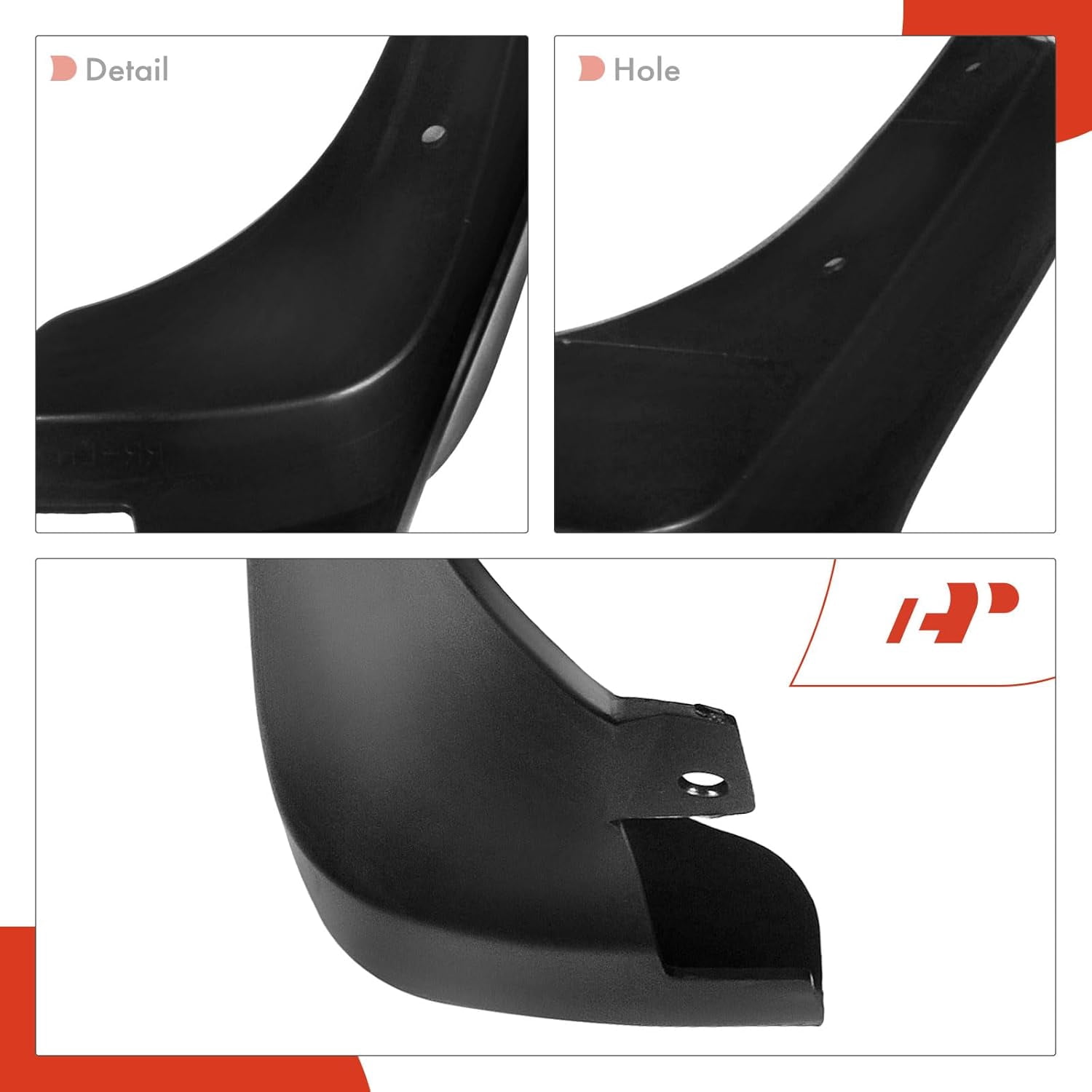 A-Premium Splash Guards Mud Flaps Mudflaps Replacement for Infiniti G25 G37 Q50 2011-2015 Sedan Front and Rear 4-PC Set