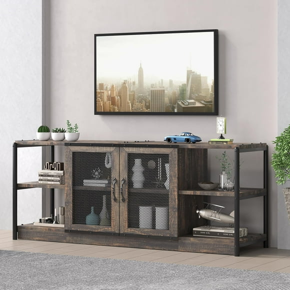 Farmhouse TV Stand for 63inch TV