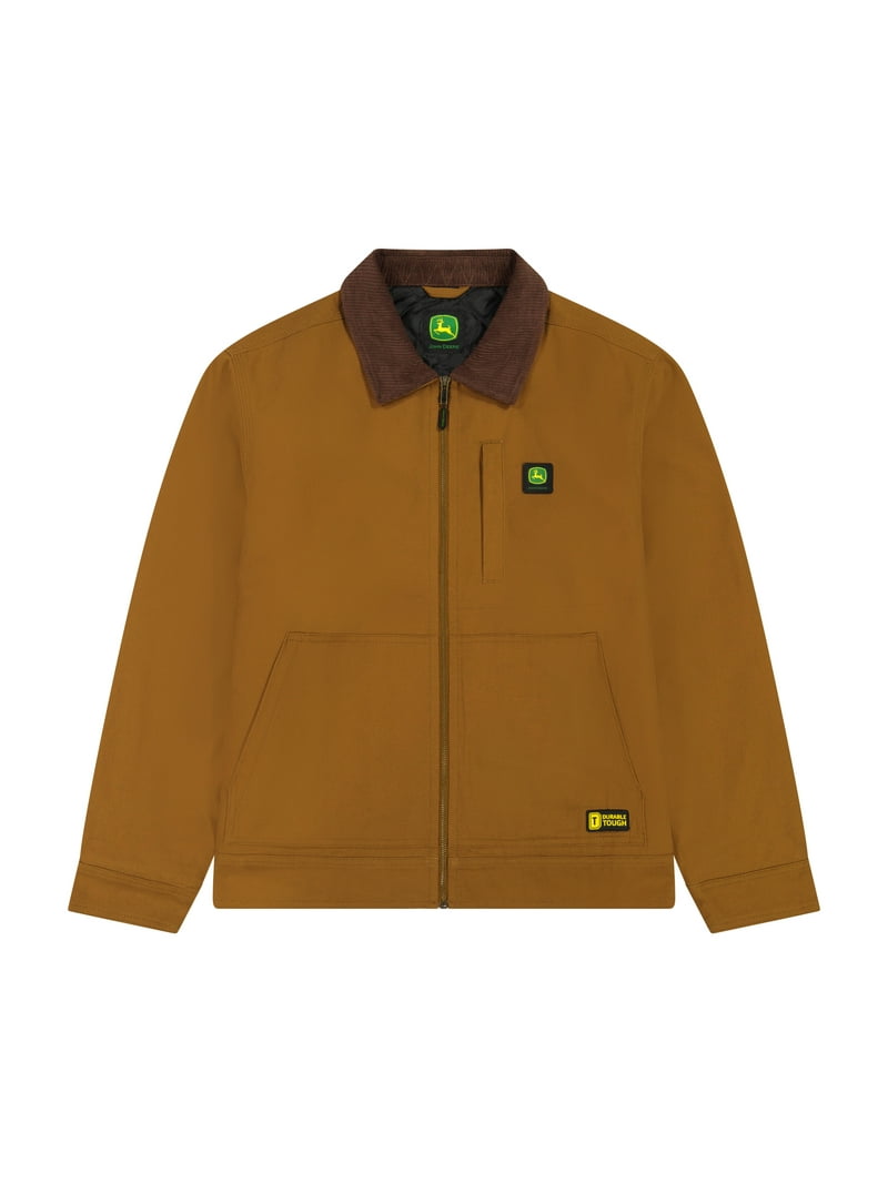 John Deere Men's Duck Quilted Lined Tractor Jacket, Sizes S-3XL