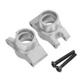 thumbnail image 1 of Conjunto de soporte de eje trasero Pieza de repuesto para buje trasero Asiento de eje trasero resistente al desgaste para RC Plata, 1 of 9