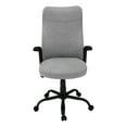 thumbnail image 6 of Monarch Specialties Office Chair, Swivel, Ergonomic, Armrests, Computer Desk, Work, Grey Mesh, 6 of 12