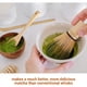 thumbnail image 4 of Juego de batidor de matcha: batidor de matcha, cuchara tradicional y cucharilla. Hecho a mano con bambú natural., 4 of 5