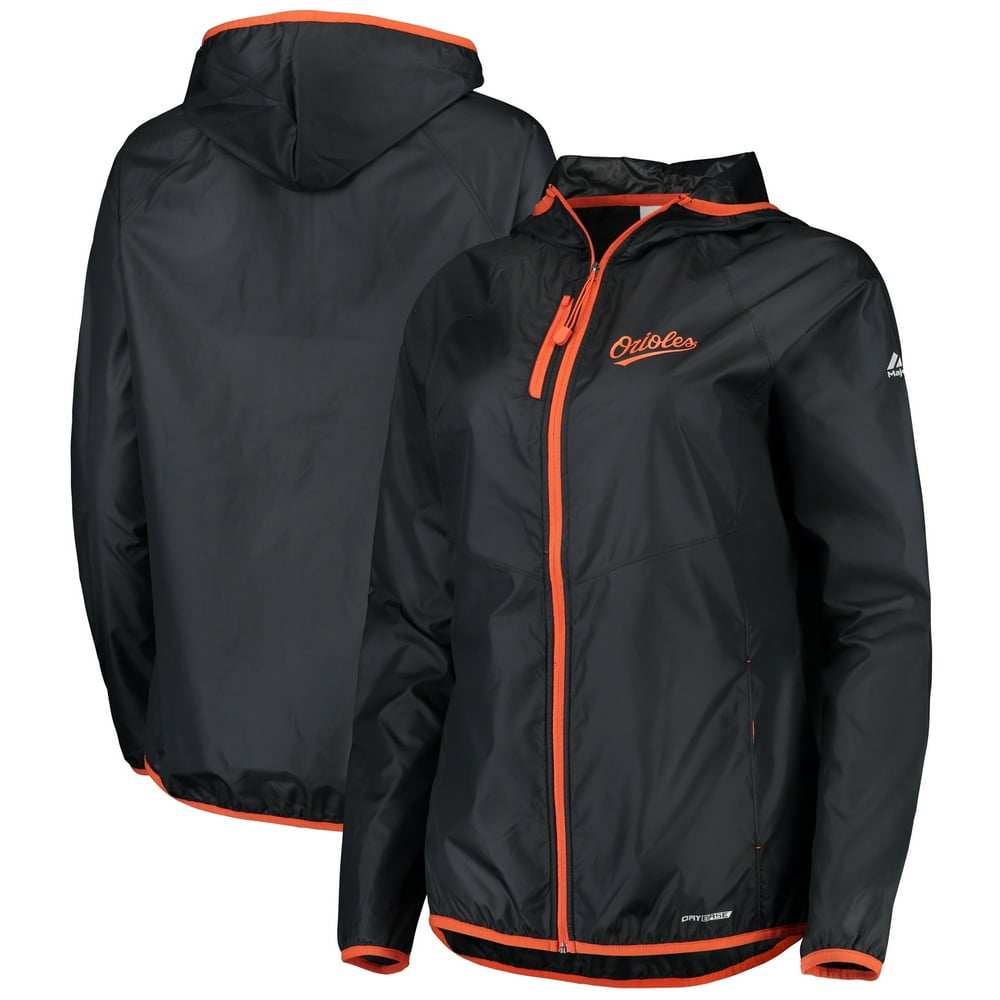 Baltimore Orioles Majestic Women's Absolute Dominance Dry Base FullZip