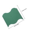 thumbnail image 2 of OUNONA 20Pcs Landscape Border Edging Green Plastic Garden Fence for Pathway and Lawn Decoration, 2 of 8