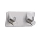 thumbnail image 5 of Gancho para baño, armario, acero inoxidable 304, impermeable, sin perforaciones, adhesivo. Sliver 14-2-S, 5 of 9