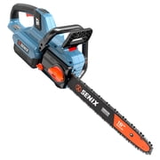 SENIX 60V 16 Battery Chainsaw Brushless Electric Chainsaws Cordless Chain Saw with 4Ah Battery & Charger Garden Tool for Trees, Pruning, Branch Trimming CSX6-M