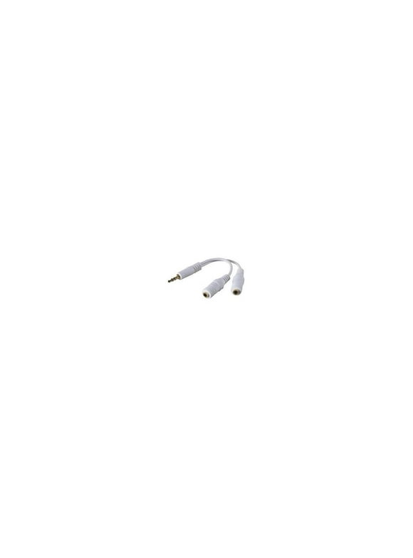 Belkin Speaker And Headphone Splitter, White
