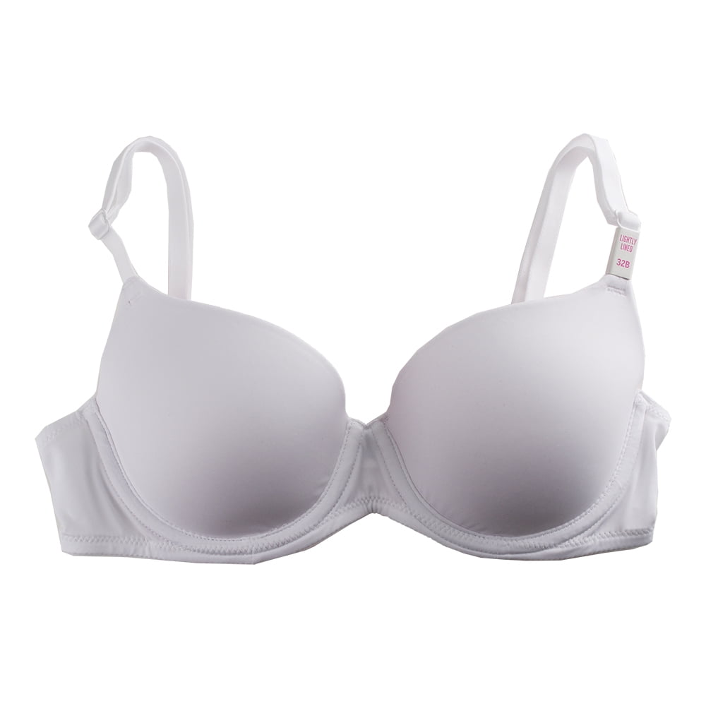 Victoria's Secret White Logo 32DD Body By Victoria Lightly Lined Demi Bra  VS!!