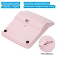 thumbnail image 5 of Uxcell Desk Calculator, 12 Digits Large LCD Display Electronic Calculator Solar Battery Dual Power, Pink, 5 of 6