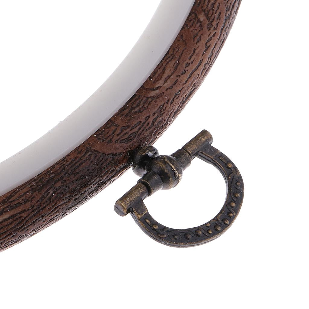 BLESIYA 3-4pack Wooden Embroidery Hoop Rings Cross Stitch Circle Frame Sewing Craft Tool 3 Pcs