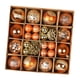 thumbnail image 5 of 36 bolas de Navidad, adornos navideños, bricolaje, recuerdos de fiesta, adornos de bolas colgantes para de Navidad para vacaciones de graduación naranja Macarena Bolas colgantes de árbol, 5 of 8