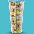thumbnail image 2 of Silver Buffalo Spongebob - Panel cómico Happy and Love con Patrick Star y Gary the Snail taza fría de plástico con tapa y tapa de popote, 24 onzas, 2 of 8