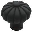 thumbnail image 1 of Baldwin 4458102 1.25 Melon Cabinet Knob -Oil-rubbed Bronze, 1 of 1