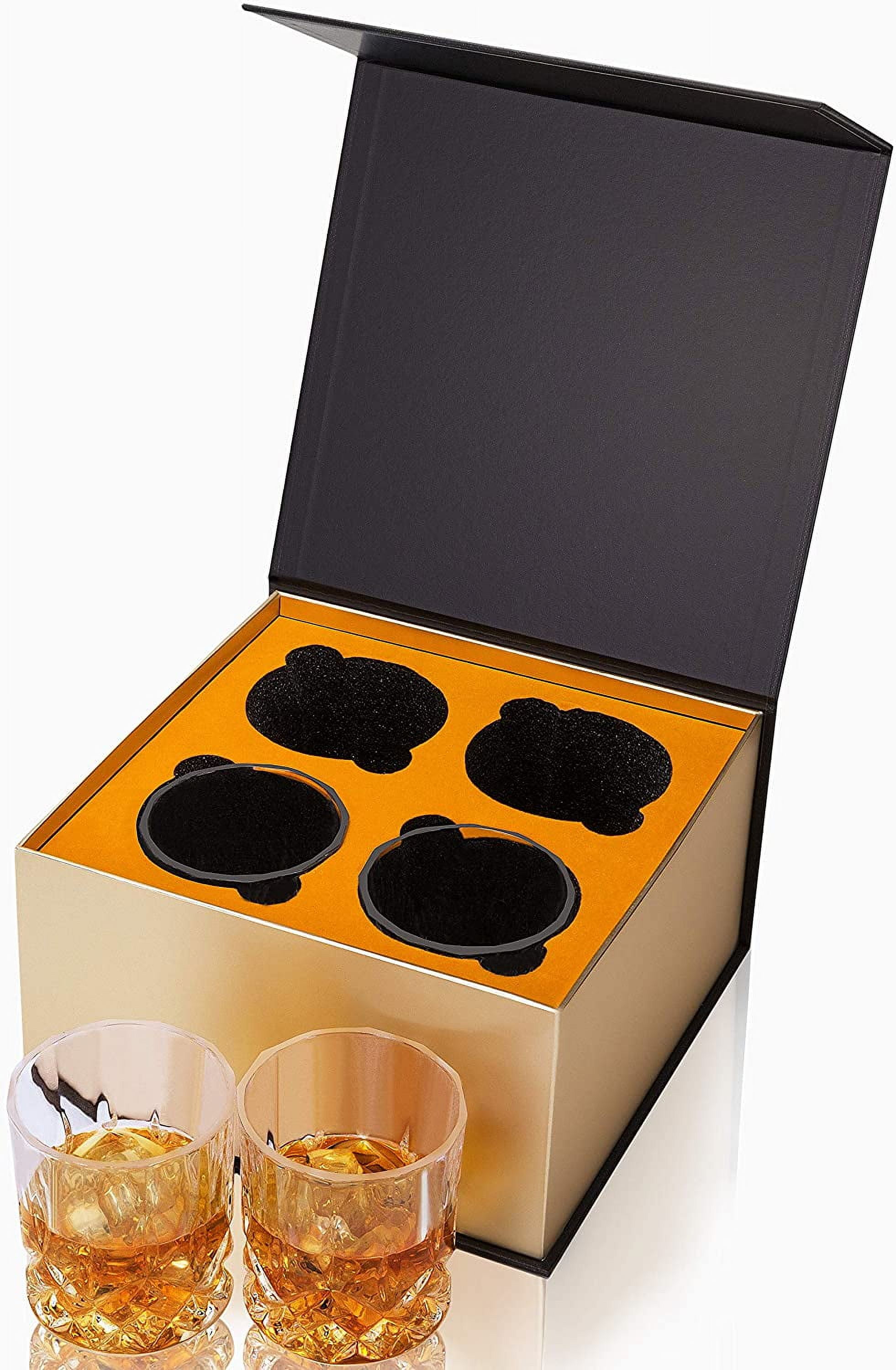 10 oz. JJ Carre Whiskey Glass Set - Item #JJCALEO13 -   Custom Printed Promotional Products