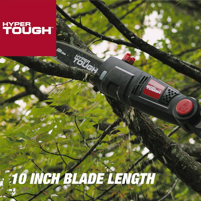 Hyper Tough 10 inch Corded 6.5 Amp Pole Saw