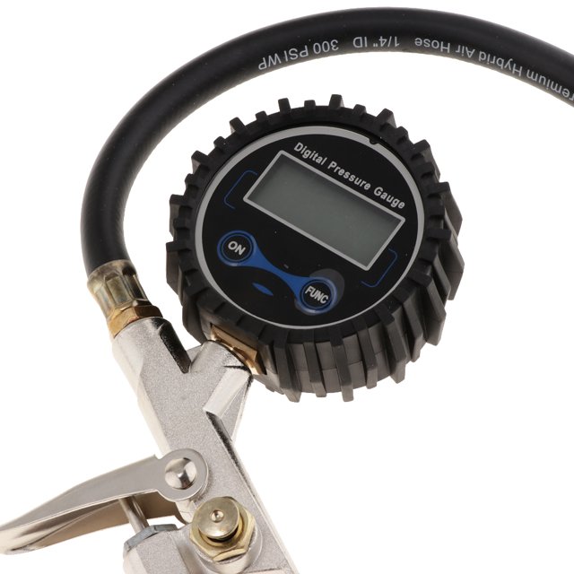 Calibrador De Del Neumático Del Arma Del Inflador De Digitaces De La Motocicleta Automotriz De La Aleación De Zink Sharpla Medidor de presión de aire digital