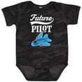 thumbnail image 3 of Inktastic Future Pilot Childs Airplane Flying Boys or Girls Baby Bodysuit, 3 of 5