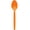 Orange, variant on Karat Rainbow Plastic Heavy Weight Tea Spoons, 1000 pieces