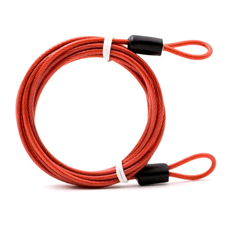 how to use u lock with cable