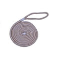 thumbnail image 4 of 1/4" Gold/White Fender Line For Boats - Double Braided Nylon 6 Feet Marine Rope - 2 Pack, 4 of 5