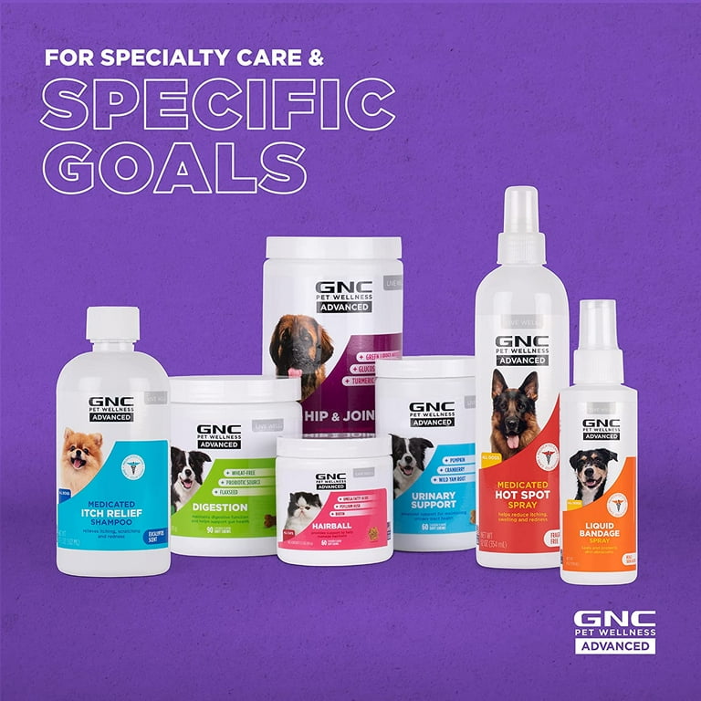 GNC Advanced Medicated Itch Relief Shampoo 32oz Walmart