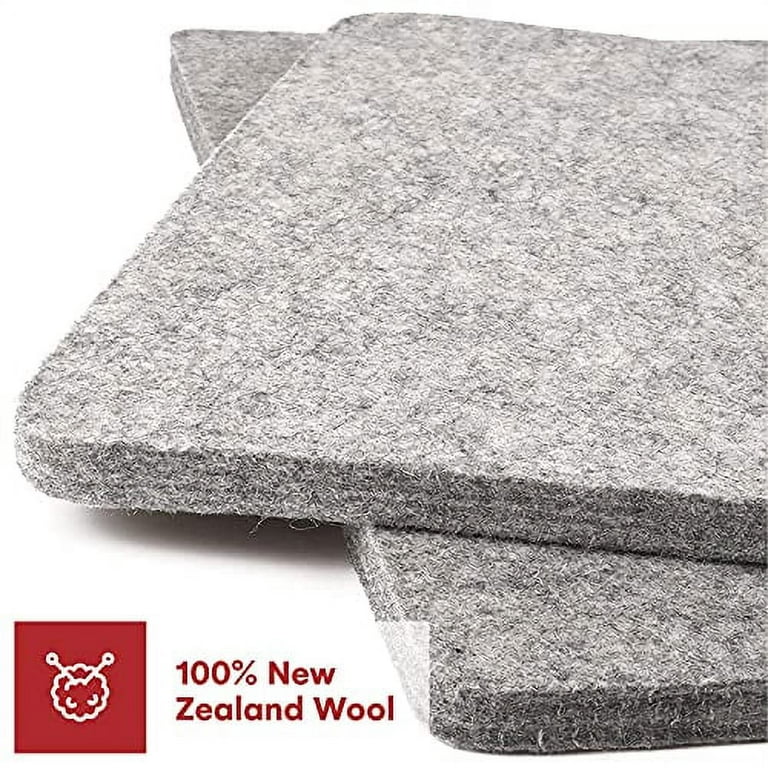 Precision Quilting Tools 13.5 x 13.5 Wool Ironing Mat for Quilting - 100%  New Zealand Wool Pressing Pad, Ironing Station Which Retains Heat – Great