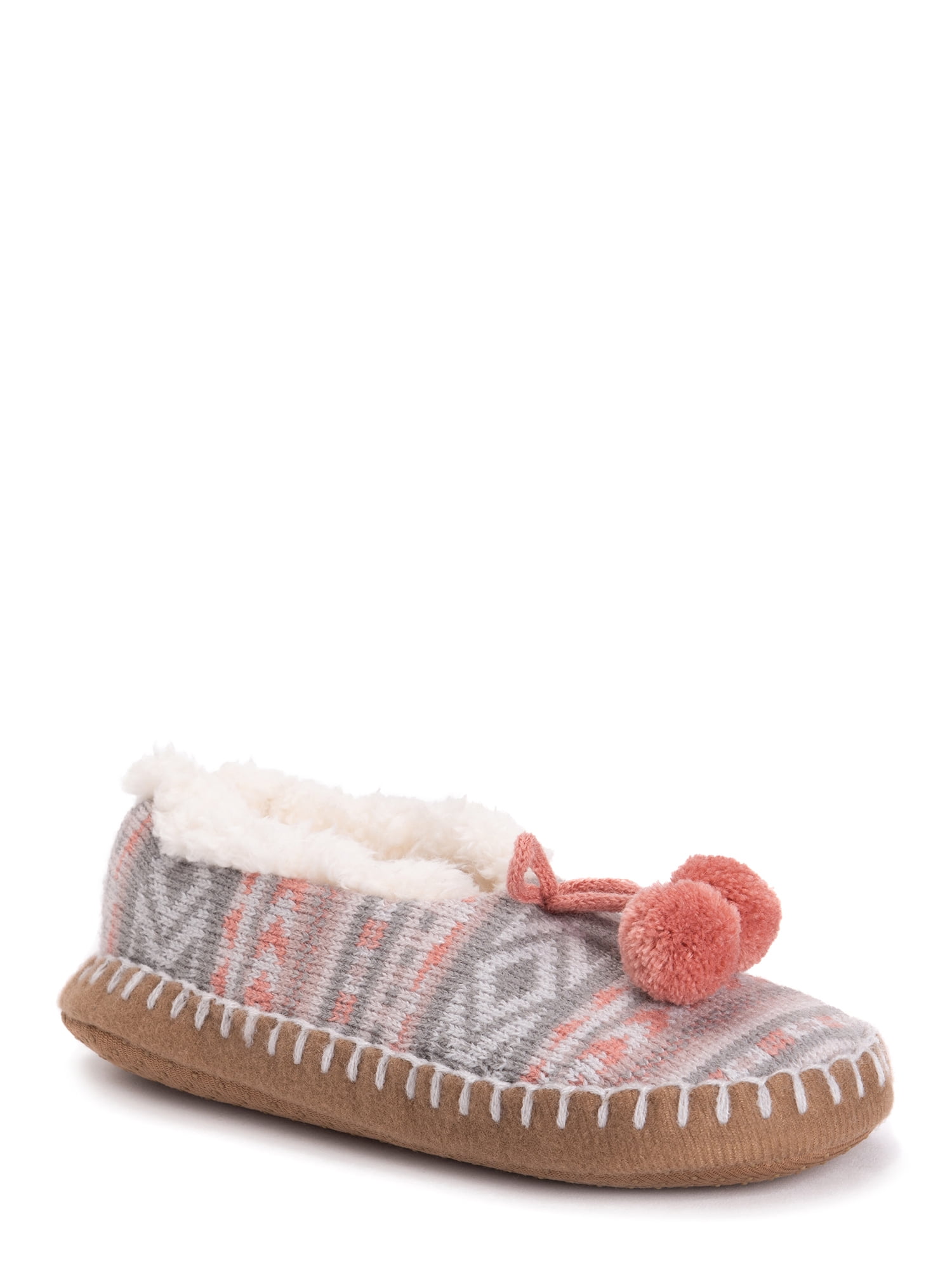 muk luks pom ballerina slippers