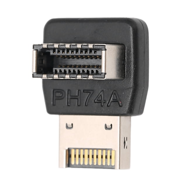 Divisor de encabezado USB, adaptador USB3.1 TIPO E Adaptador de placa base de computadora Adaptador de placa base USB Instalación sin esfuerzo