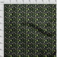 thumbnail image 4 of oneOone Velvet Pear Green Fabric Leaves Sewing Craft Projects Fabric Prints By Yard 58 Inch Wide, 4 of 5