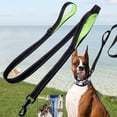 thumbnail image 2 of Thicken Nylon Double Handle Pet  Leash with Clip for Large Medium Dogs, 2 of 9