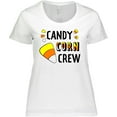 thumbnail image 3 of Inktastic Candy Corn Crew for Halloween Women's Plus Size T-Shirt, 3 of 5