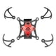 thumbnail image 2 of Estante de Fibra de Carbono con Cuadricóptero de Carreras de 85 Mm para 1102 Motor RC rojo Hugo Kits de cuadro de fibra de carbono, 2 of 9