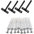 thumbnail image 2 of Supports d'Étagère Flottants 4 Pcs 10Mm Support Mural Invisible avec 8 Vis et 8 Tubes d'Expansion, 2 of 5