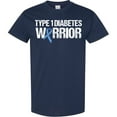 thumbnail image 3 of Inktastic Type 1 Diabetes Warrior T-Shirt, 3 of 5