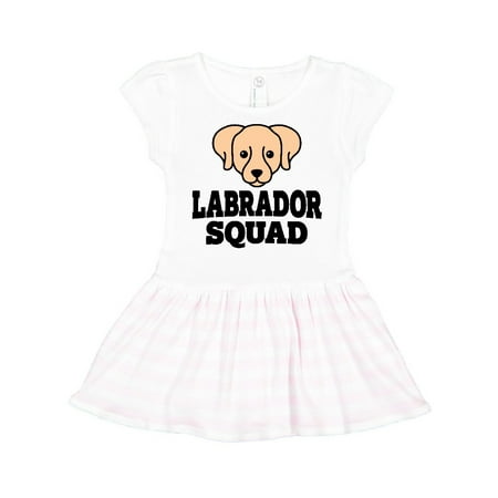 

Inktastic Dog Golden Labrador Squad Gift Toddler Girl Dress